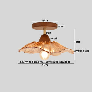 Celako™ Vitrius Ceiling Light | Glass Vintage Lighting