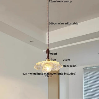 Celako™ Resora Pendant Light | Resin Dining Room Lighting
