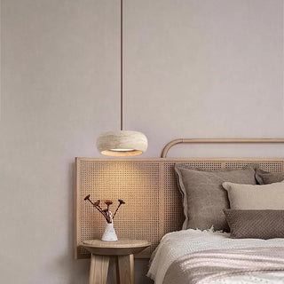 Celako™ Taverti Pendant Light | Yellow Travertine Kitchen Island Lighting