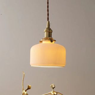 Celako™ Biancone Pendant Light | Ceramic Kitchen Island Lighting