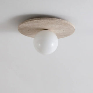 Celako™ Calvoro Ceiling Light | Yellow Travertine Modern Style
