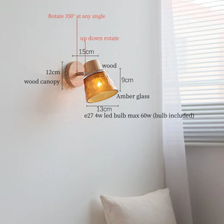 Celako™ Calimbera Wall Light | Glass Living Room Lighting