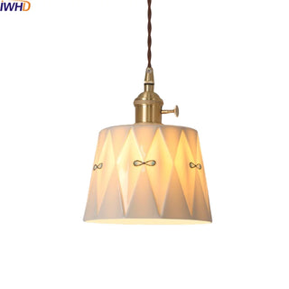 Celako™ Shiroku Pendant Light | Ceramic Dining Room Lighting