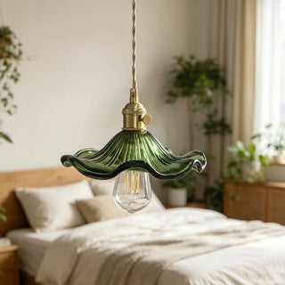 Celako™ Lotura Pendant Light | Glass Japan Wabi Sabi