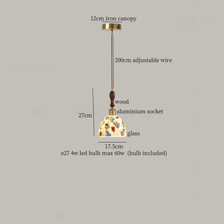 Celako™ Aureola Pendant Light | Glass Bedroom Lighting