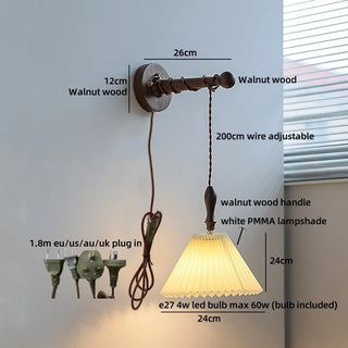 Celako™ Valora Wall Light | Brass Bedside Lighting