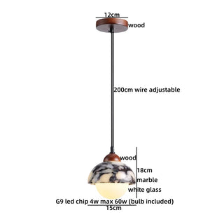 Celako™ Marmero Pendant Light | Marble Kitchen Island Lighting