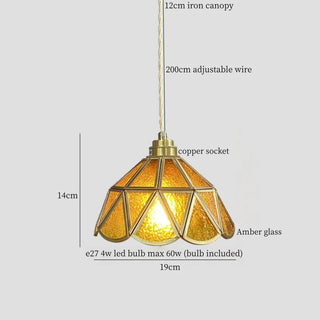 Celako™ Aurivian Pendant Light | Glass Kitchen Island Lighting