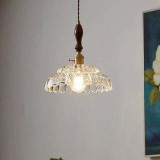 Celako™ Aurevitro Pendant Light | Clear Glass Copper Kitchen Island Lighting