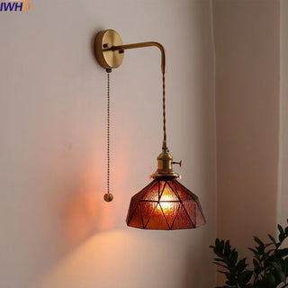 Celako™ Cateno Wall Light | Copper Glass Living Room Lighting