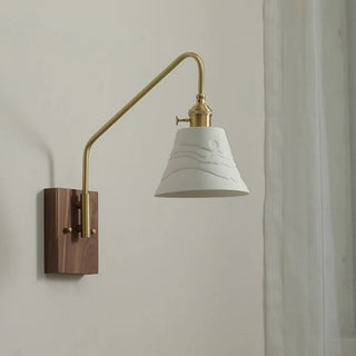 Celako™ Cerune Wall Light | Copper Ceramic Bedroom Lighting