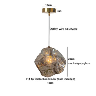 Celako™ Aurena Pendant Light | Glass Kitchen Island Lighting