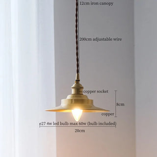 Celako™ Cuprous Pendant Light | Copper Kitchen Island Lighting