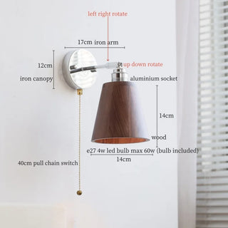 Celako™ Sylvara Wall Light | Wood Kitchen Island Lighting