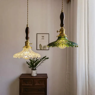 Celako™ Virene Pendant Light | Glass Bedroom Lighting