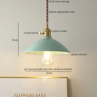 Celako™ Nivalis Pendant Light | Ceramic Kitchen Island Lighting