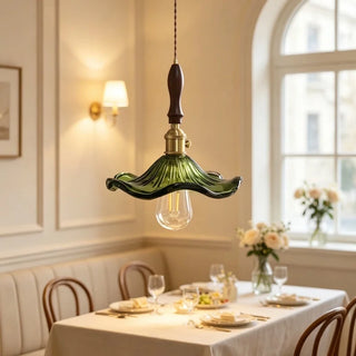 Celako™ Lotura Pendant Light | Glass Japan Wabi Sabi