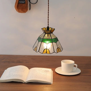 Celako™ Florique Pendant Light | Colored Glass Kitchen Island Lighting