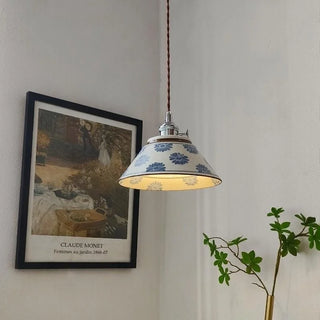 Celako™ Keramora Pendant Light | Ceramic Mid Century Modern Bedroom Lighting