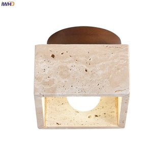 Celako™ Marvela Ceiling Light | Travertine Living Room Lighting