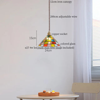 Celako™ Vetrone Pendant Light | Glass Living Room Lighting
