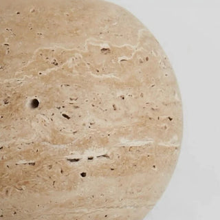 Celako™ Orolith Wall Light | Travertine Bedside Lighting