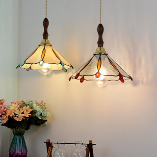 Celako™ Coralia Pendant Light | Glass Stone Bedroom Lighting