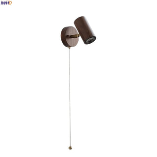 Celako™ Lignette Wall Light | Wood Wabi Sabi Modern Bedroom Lighting
