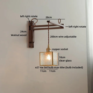 Celako™ Aureole Wall Light | Glass Living Room Lighting