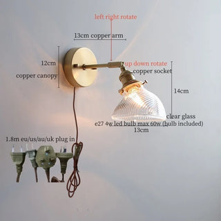 Celako™ Viridion Wall Light | Green Glass Stone Kitchen Island Lighting