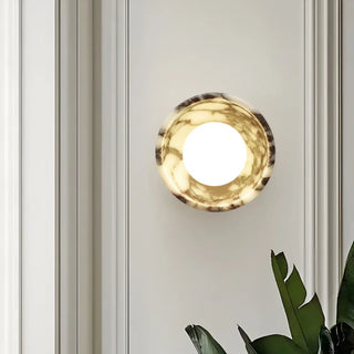 Celako™ Lunmaro Wall Light | Marble Living Room Lighting