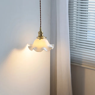 Celako™ Shiroa Pendant Light | White Ceramic Dining Room Lighting