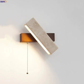 Celako™ Fiorato Wall Light | Yellow Travertine Nordic Minimalism