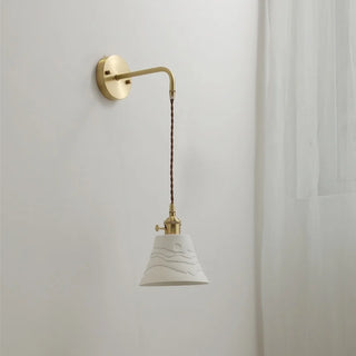 Celako™ Cerone Wall Light | Ceramic Copper Bedroom Lighting