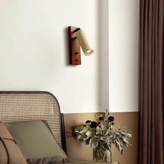 Celako™ Citrine Wall Light | Yellow Travertine Japan Style