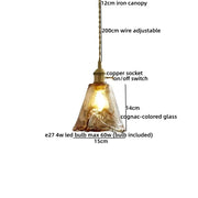 Cognac-colored Glass 2