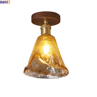 Celako™ Auriel Ceiling Light | Glass Dining Room Lighting
