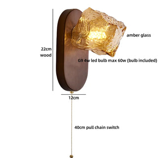 Celako™ Glintar Wall Light | Glass Bedroom Lighting