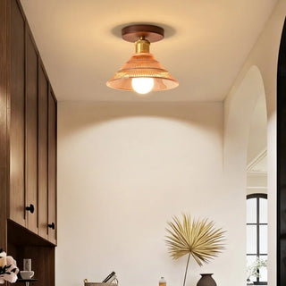 Celako™ Vesica Ceiling Light | Clear Glass Wabi Sabi Style Kitchen Island Lighting