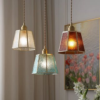 Celako™ Vetra Pendant Light | Glass Dining Room Lighting