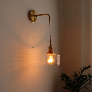 Celako™ Patinor Wall Light | Green Glass Living Room