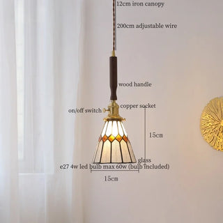 Celako™ Cupreous Pendant Light | Glass Kitchen Island Lighting