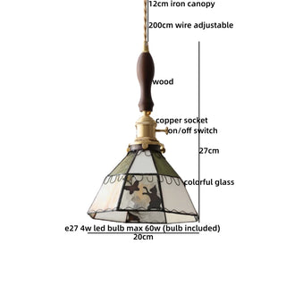Celako™ Rosumi Pendant Light | Glass Bedroom Lighting