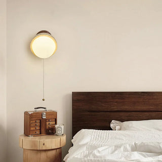 Celako™ Calcario Wall Light | Yellow Travertine Bedroom Lighting