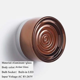 Celako™ Vitrean Wall Light | Glass Bedroom Lighting