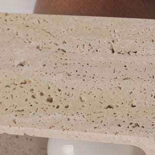 Celako™ Aurestone Ceiling Light | Yellow Travertine Kitchen Island Lighting