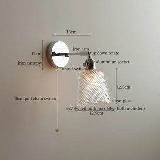 Celako™ Vitraline Wall Light | Glass Modern Style Bedroom Lighting