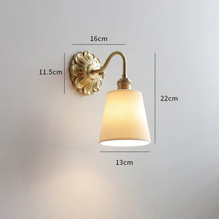 Celako™ Lumore Wall Light | Copper Bedside Lighting