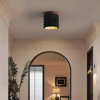 Celako™ Trivano Ceiling Light | Black Travertine Living Room Lighting
