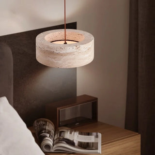Celako™ Petrino Pendant Light | Stone Bedroom Lighting
